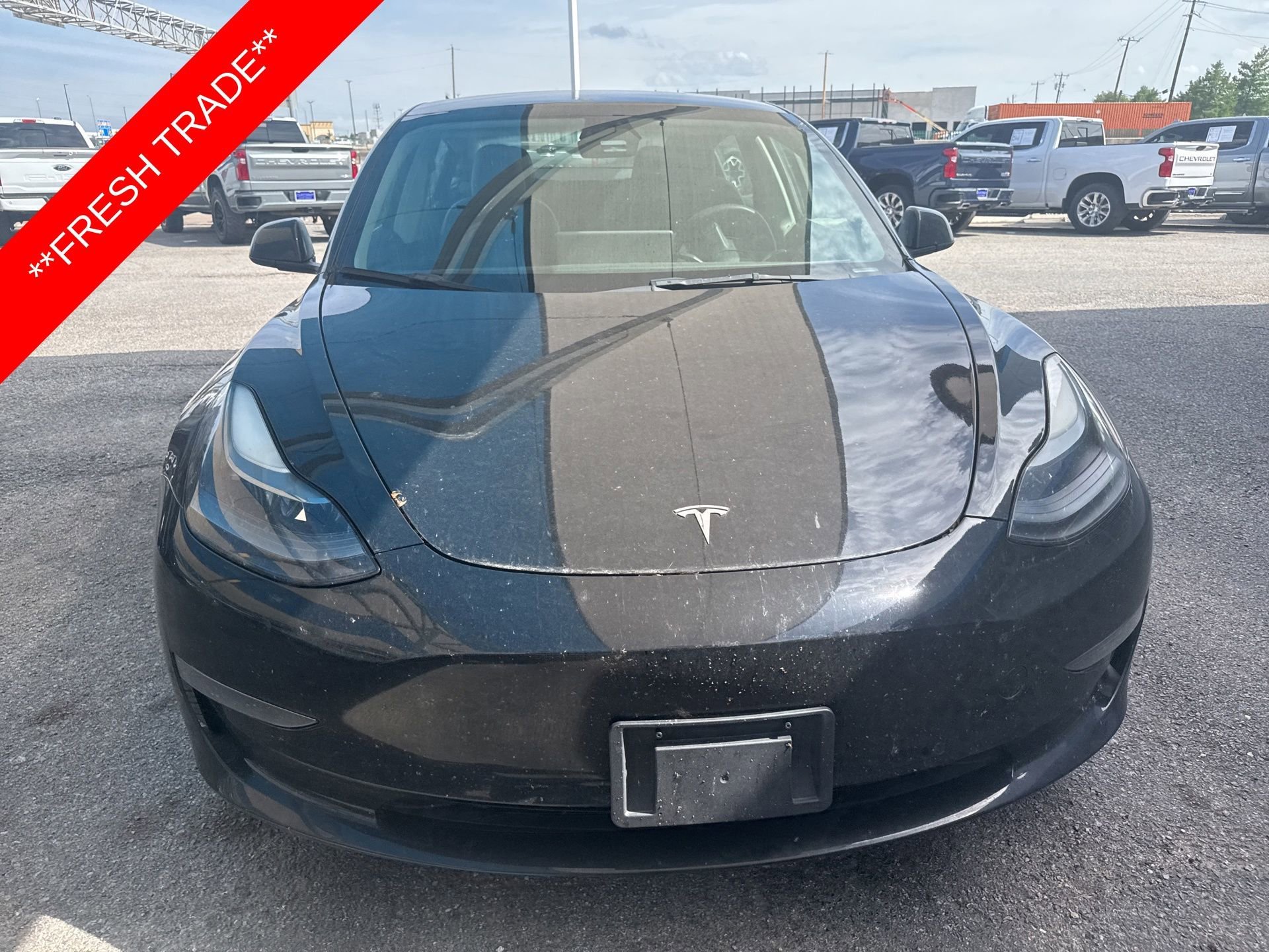 Used 2022 Tesla Model 3 Base with VIN 5YJ3E1EA3NF286179 for sale in Dallas, TX