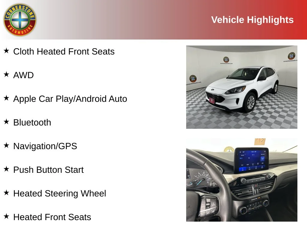 Used 2022 Ford Escape SE with VIN 1FMCU9G65NUA34124 for sale in Elk River, Minnesota