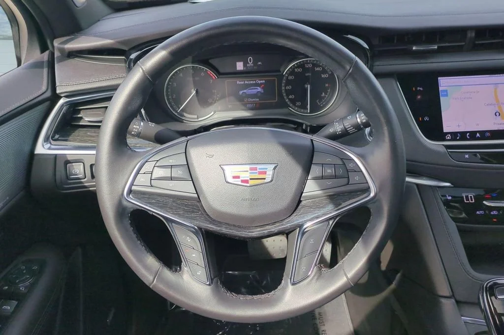 Used 2023 Stellar Black Metallic Cadillac Premium Luxury image 28