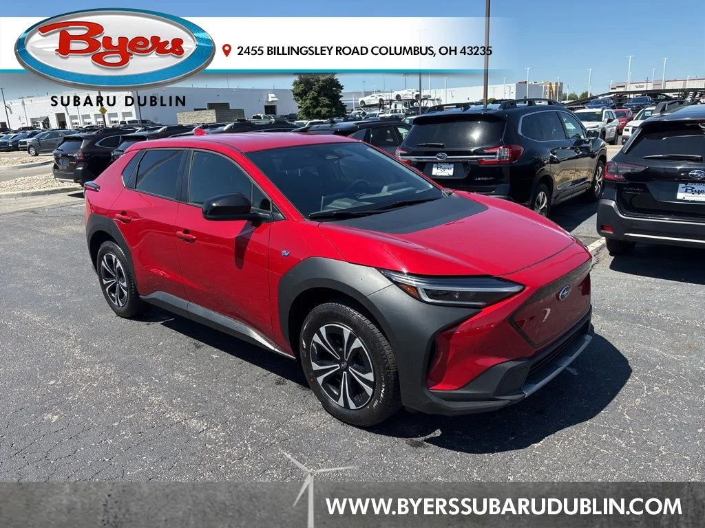 Certified Used 2023 Red Subaru Premium image 1