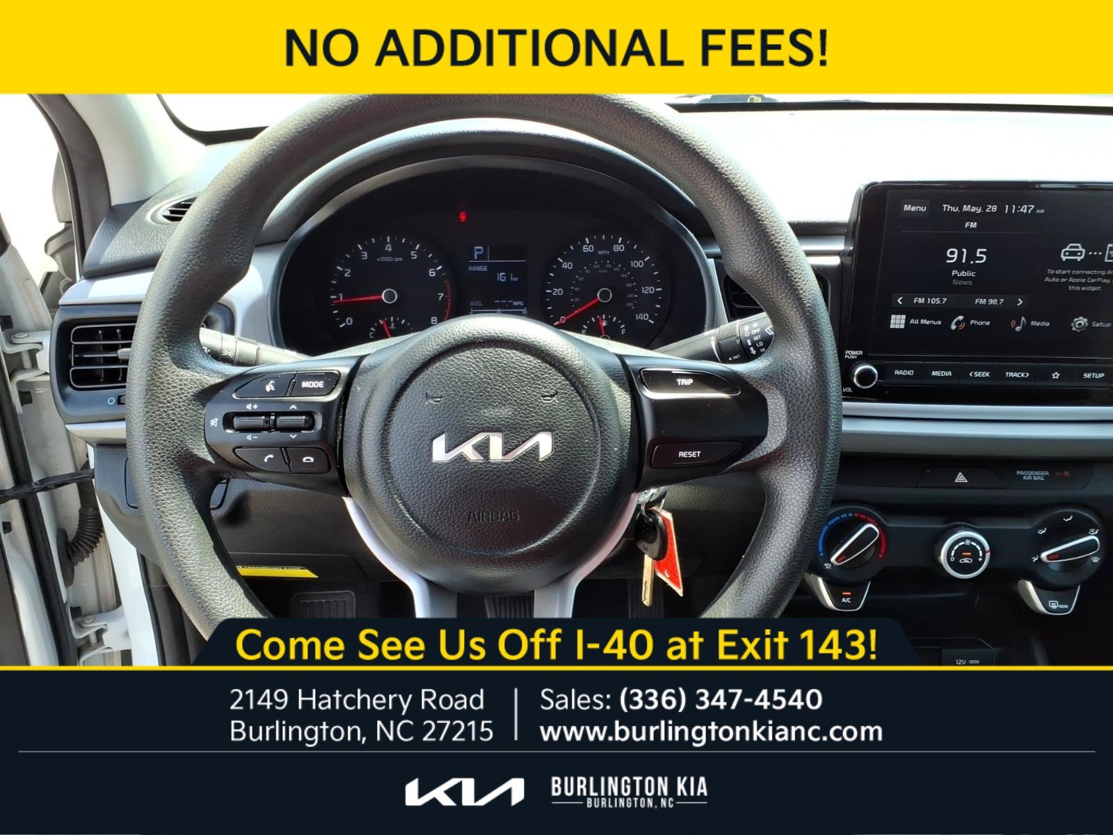 Used 2023 Clear White Kia LX image 21
