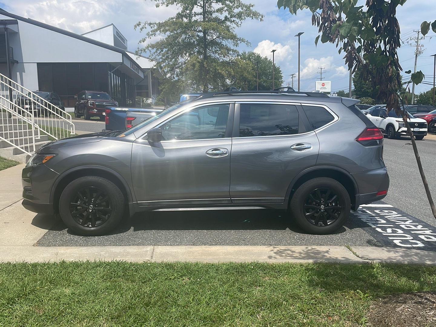 Used 2017 Gun Metallic Nissan SV image 2