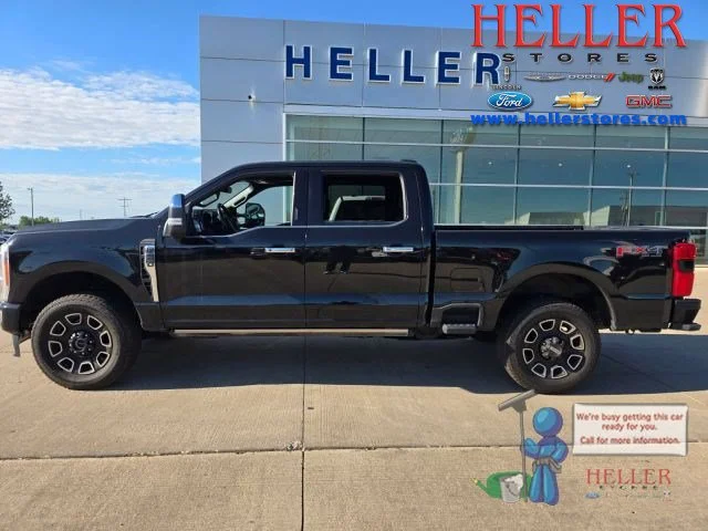 Used 2023 Agate Black Metallic Ford Platinum image 1