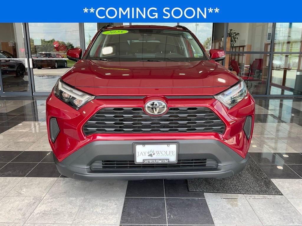 Certified Used 2025 Red Toyota XLE image 2