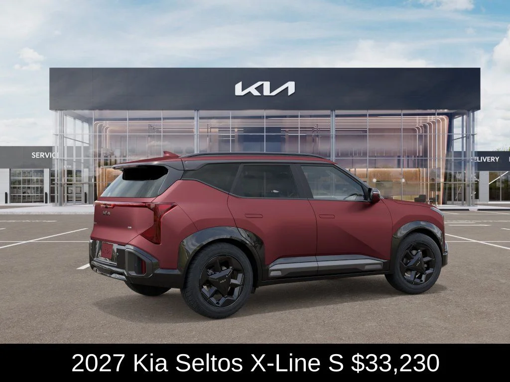 New 2027 Magma Red Matte Kia X-Line S image 8