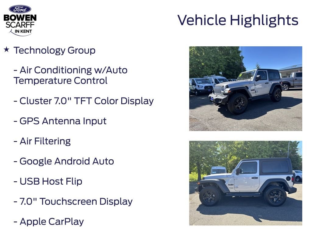 Certified Used 2020 Billet Silver Metallic Clearcoat Jeep Sport S image 13