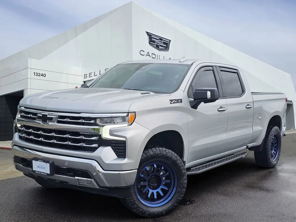 Used 2022 Silver Ice Metallic Chevrolet LTZ image 1
