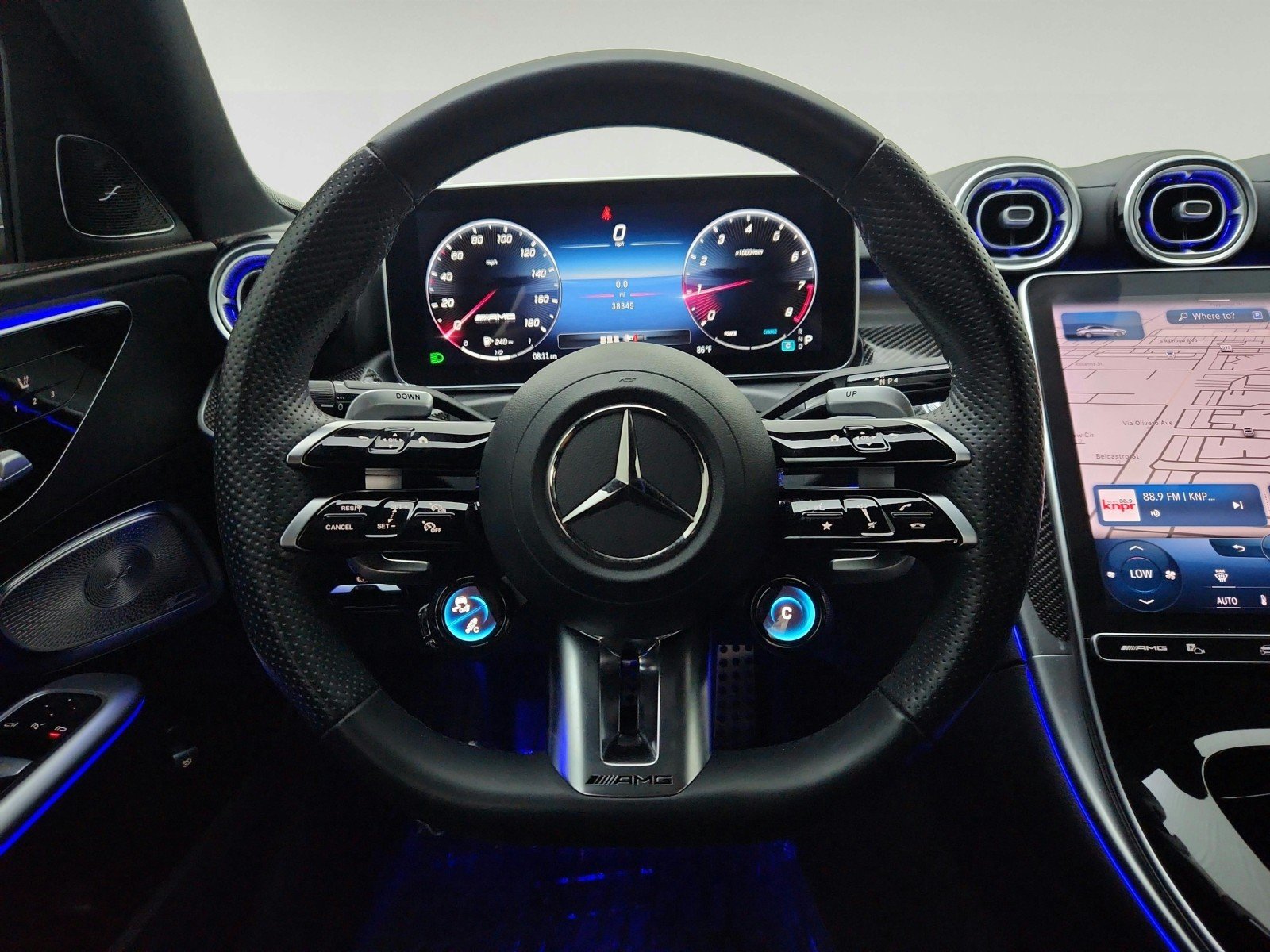 Certified Used 2023 Cirrus Silver Metallic Mercedes-Benz AMG® C 43 image 23