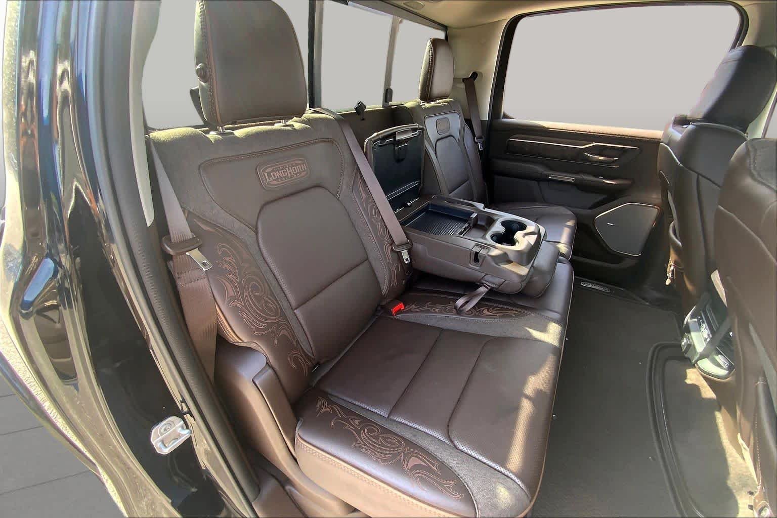 Used 2025 Diamond Black Crystal Pearlcoat Ram Longhorn image 20