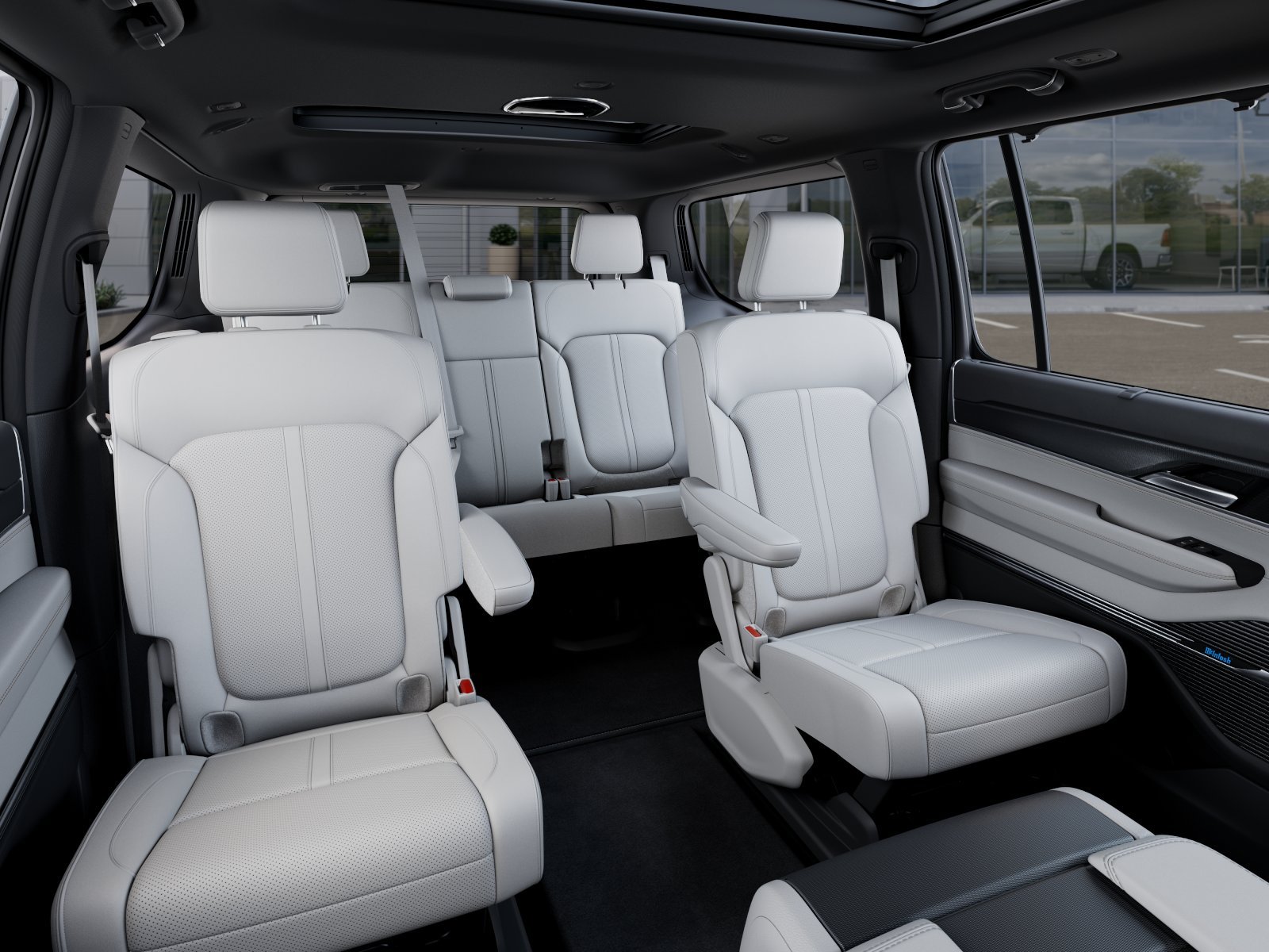 New 2026 Fathom Blue Pearlcoat Jeep Summit Obsidian image 39