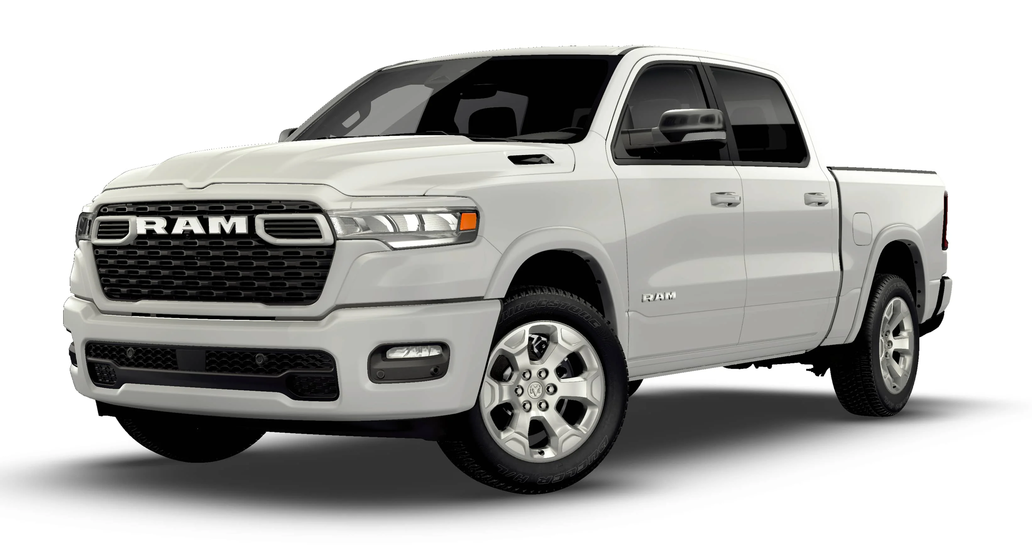 New 2026 Bright White Clearcoat RAM BIG HORN image 1