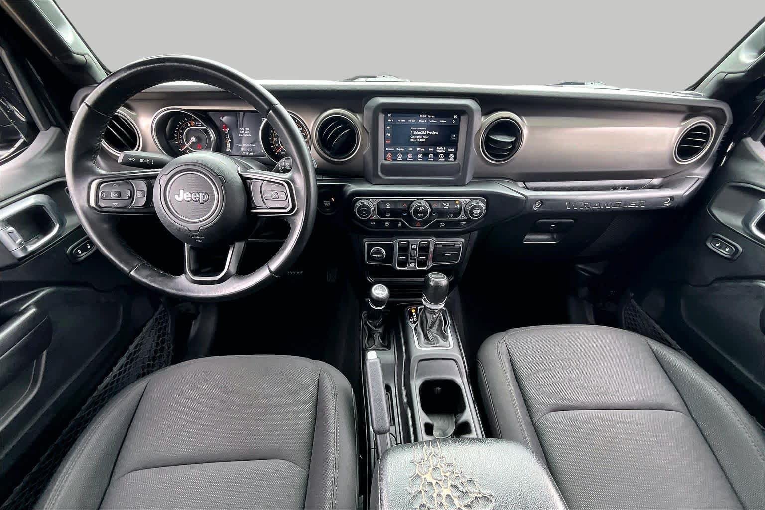 Used 2020 Black Clearcoat Jeep Willys image 13