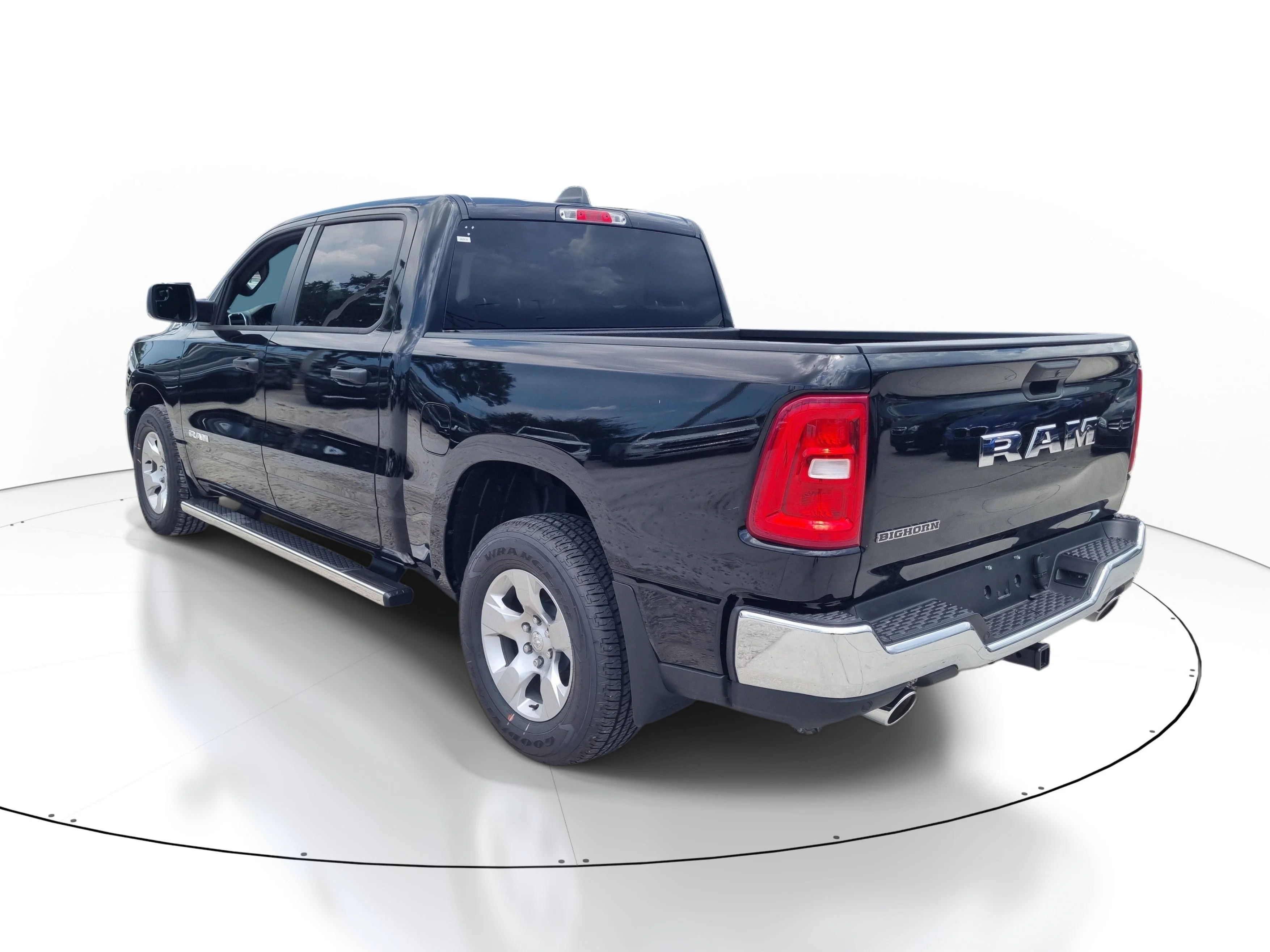 New 2026 Diamond Black Crystal Pearlcoat RAM Big Horn image 4