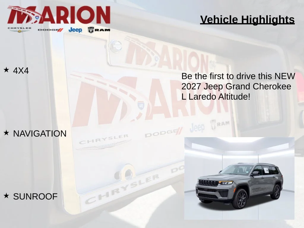 New 2027 Gray Jeep Laredo Altitude image 5