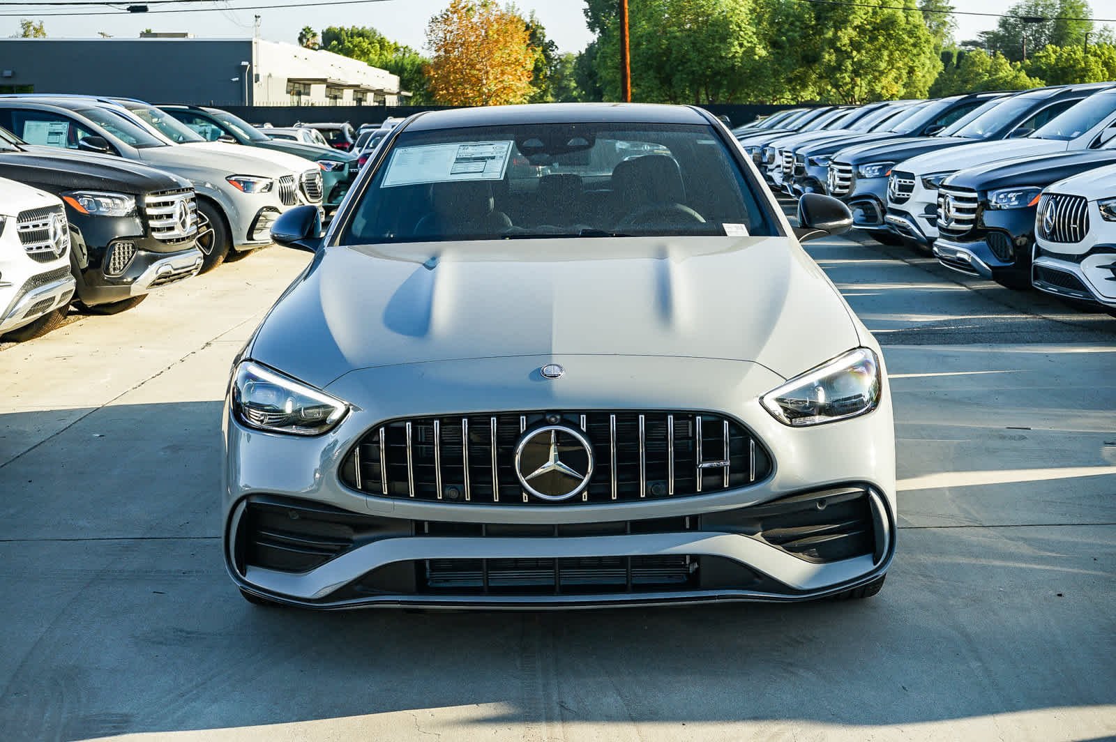 New 2026 MANUFAKTUR Alpine Grey Mercedes-Benz AMG® C 43 image 6