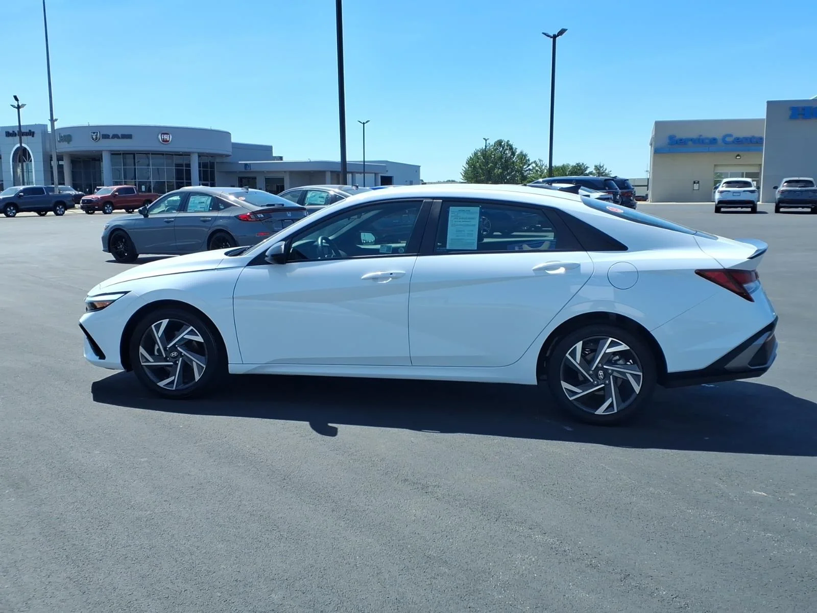 Used 2025 Serenity White Pearl Hyundai SEL Sport image 14