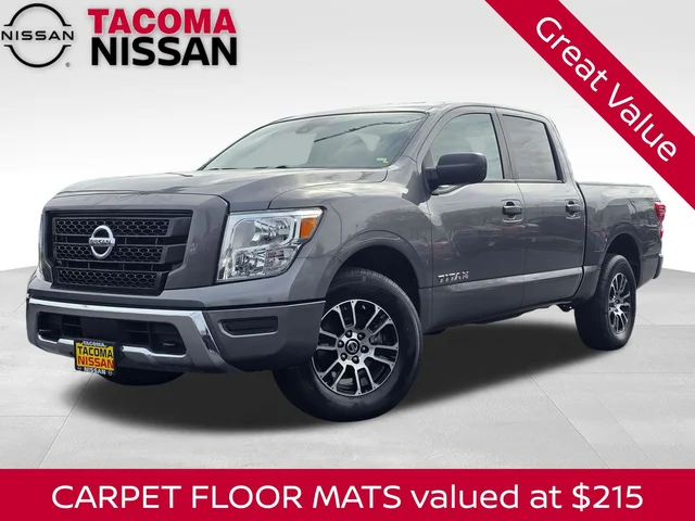 Pre-Owned 2022 Nissan Titan SV 4WD 4D Crew Cab