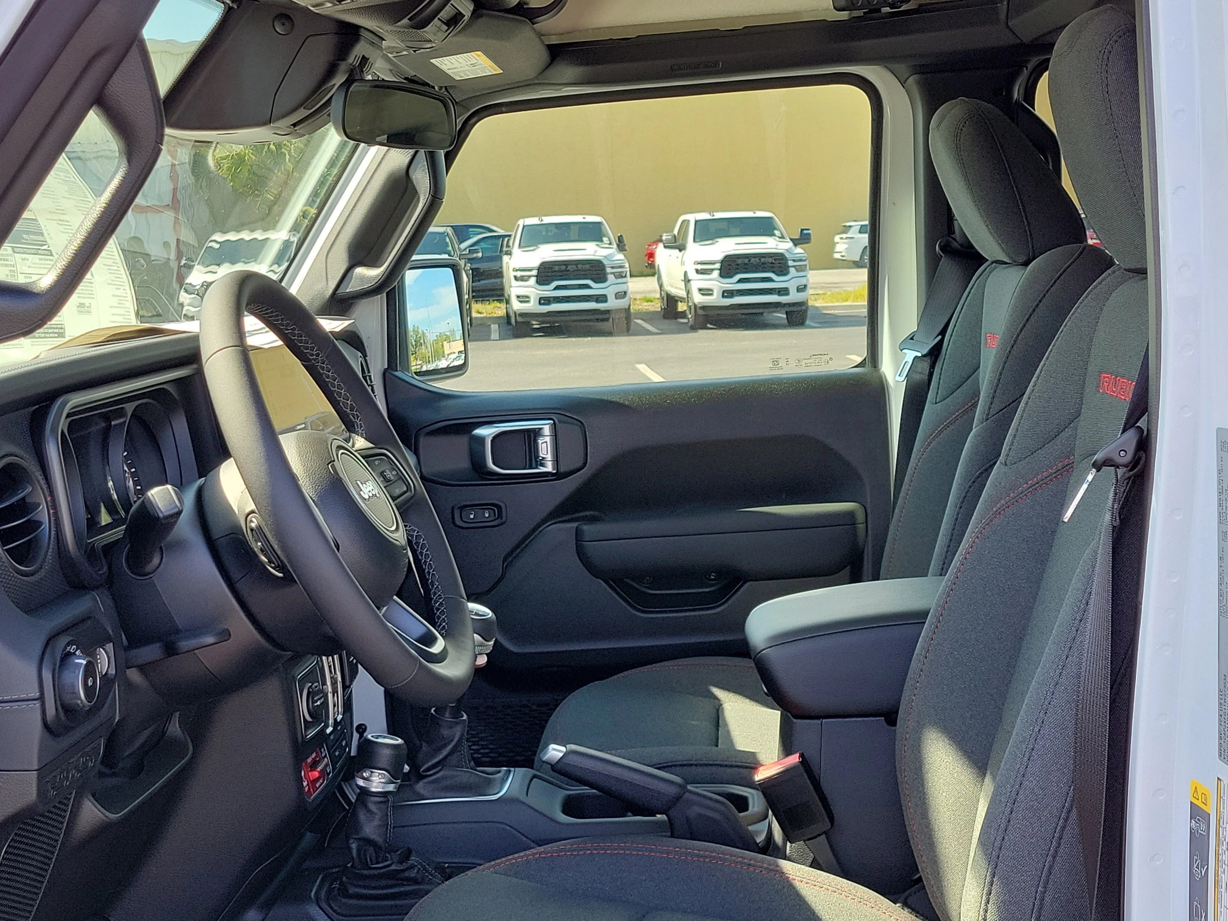 New 2026 Bright White Clearcoat Jeep Rubicon image 17