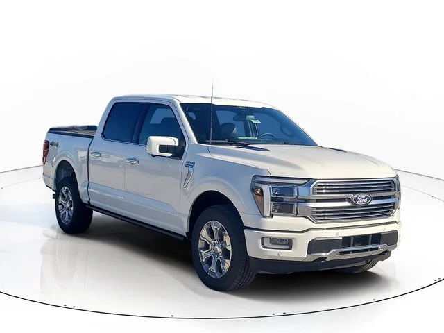 New 2026 White Metallic Ford Platinum image 3