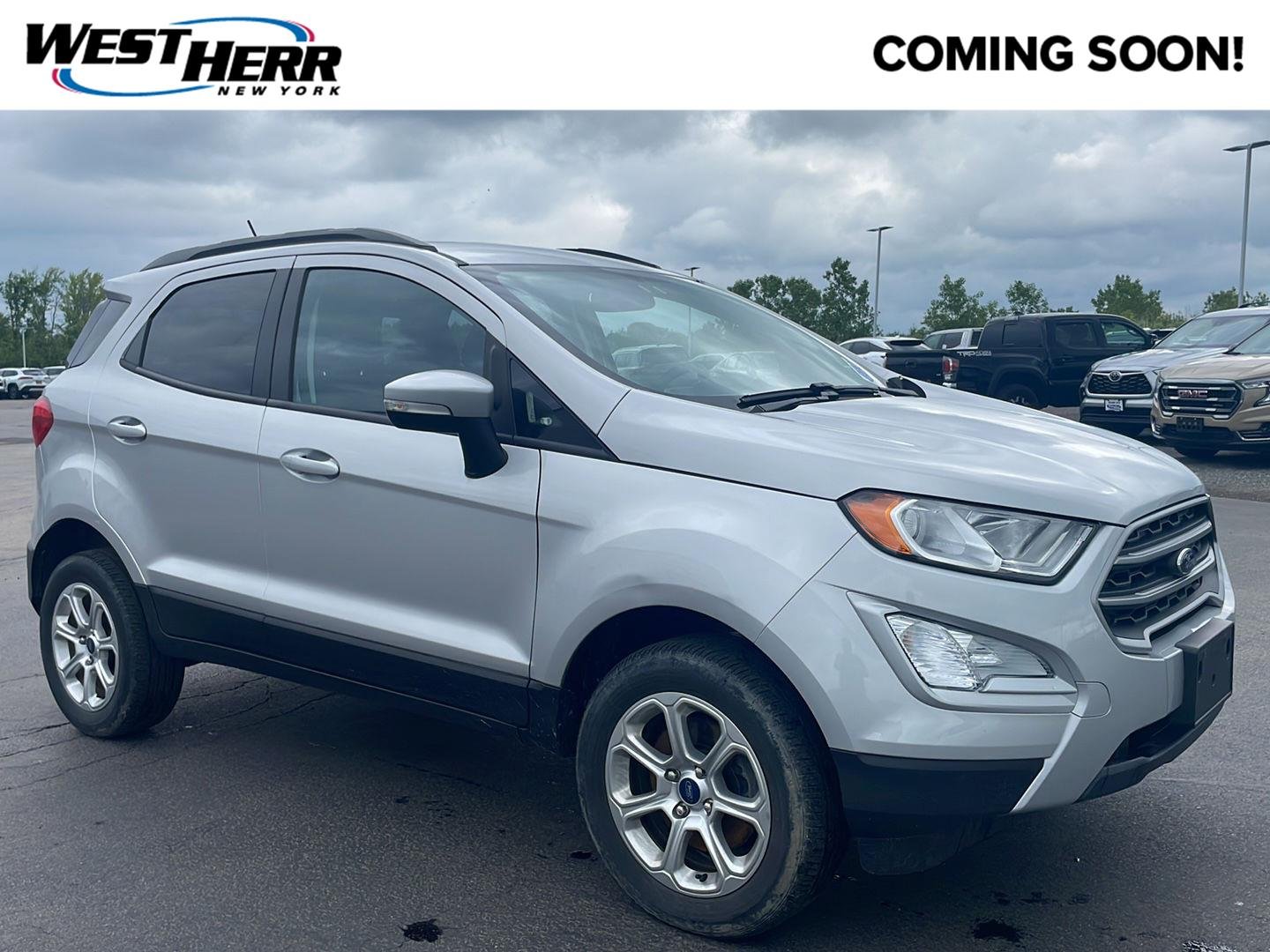 Used 2022 Moondust Silver Ford SE image 1