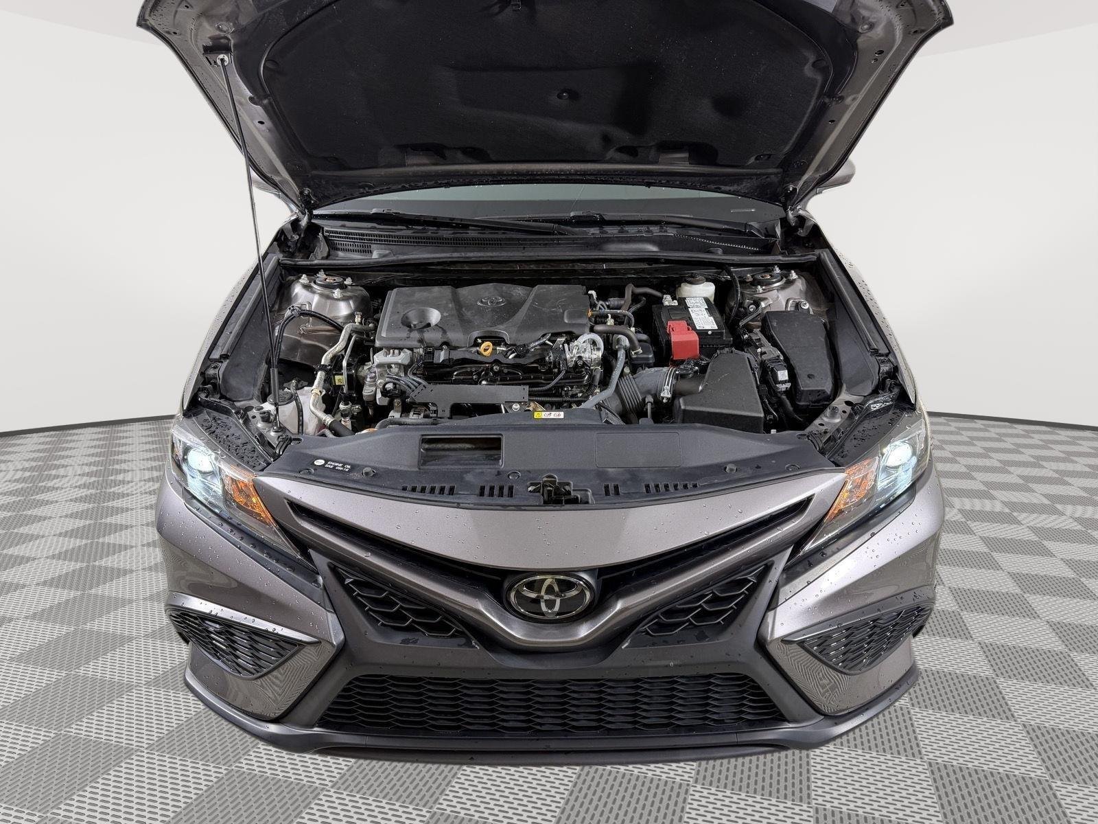Certified Used 2024 Predawn Gray Mica Toyota SE image 9