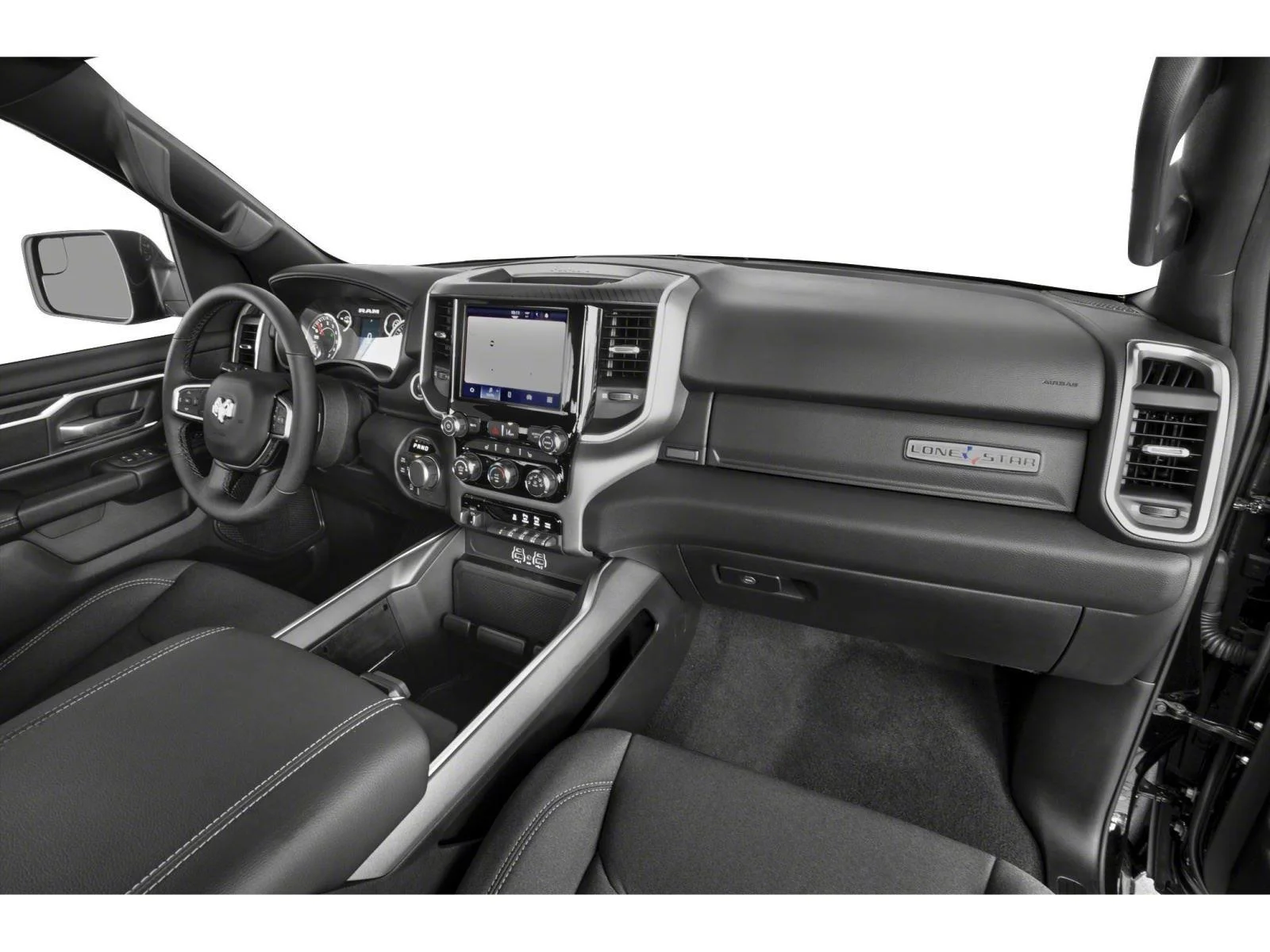 New 2026 Serrano-Green Metallic Exterior Paint RAM Big Horn 4x4 Crew Cab 5