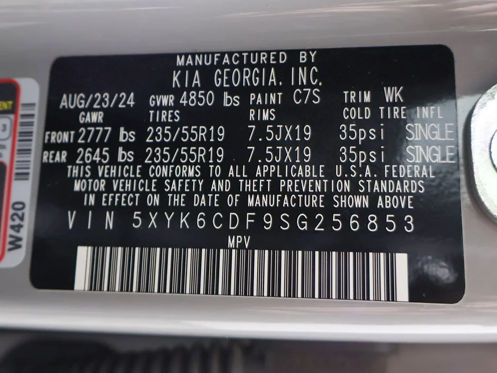 Certified Used 2025 Gray Kia X-Line image 56