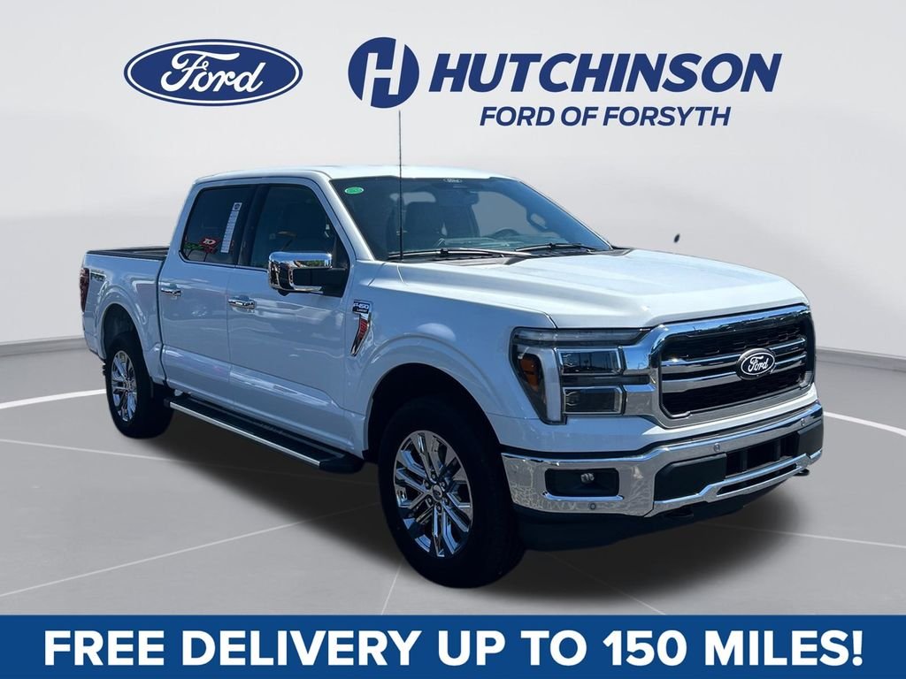 New 2025 White Ford Lariat image 1