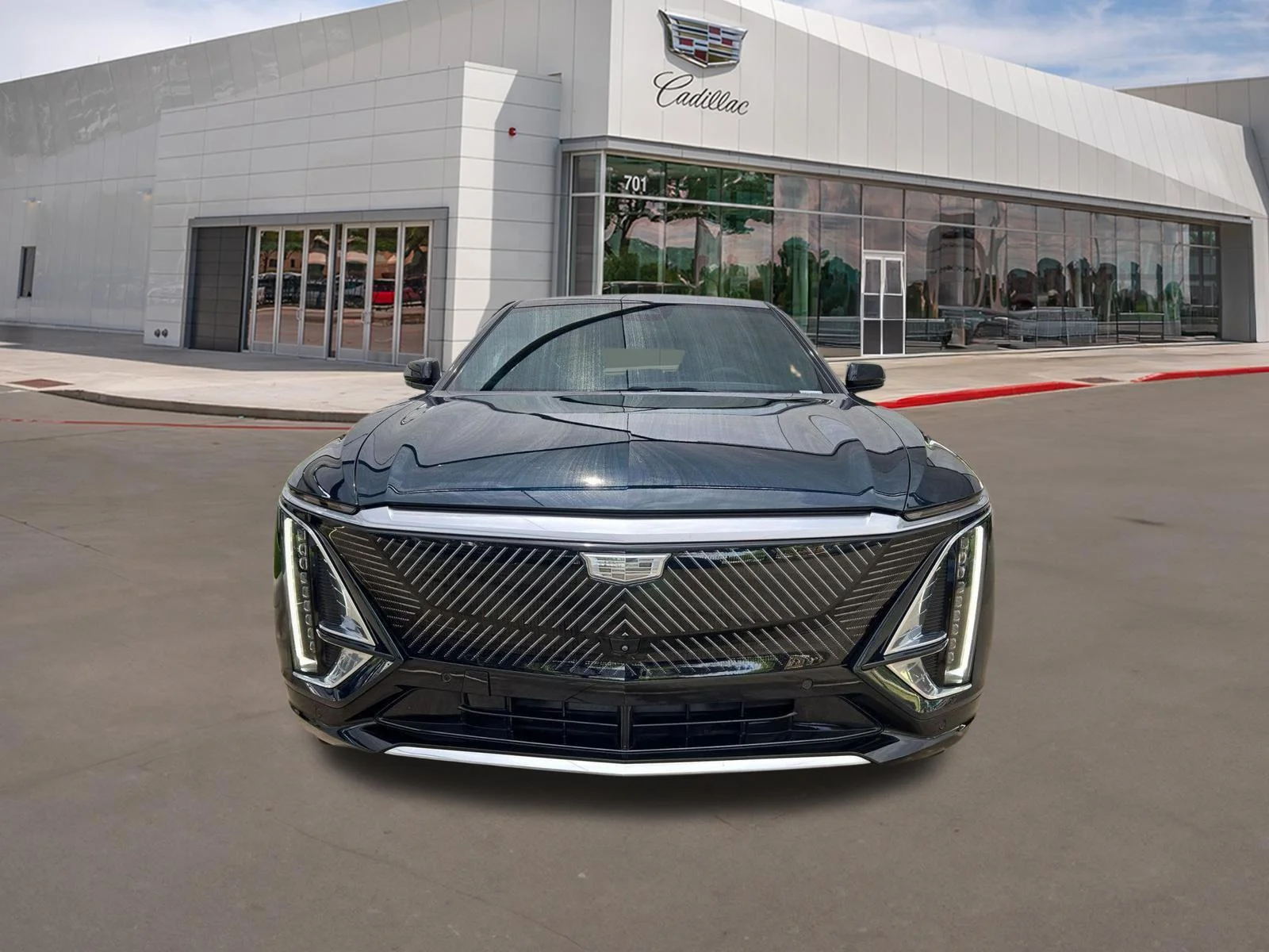 Used 2024 Cadillac LYRIQ Luxury 1 with VIN 1GYKPPRKXRZ110803 for sale in Fort Worth, TX