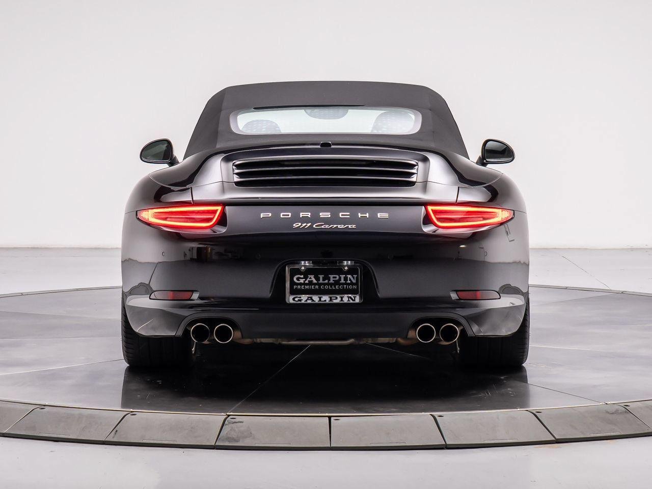 Used 2016 JET BLACK METALLIC Porsche Carrera image 12