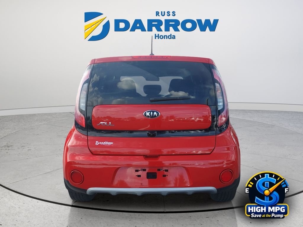 Used 2019 Red Kia Plus image 4