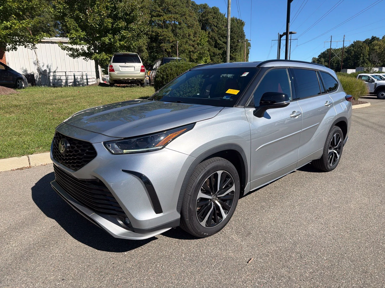 Used 2021 Silver Toyota XSE image 1