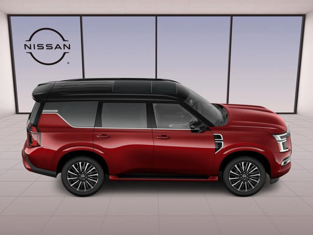 New 2026 Coulis Red Pearl / Super Black Two-tone Nissan Platinum Reserve image 4