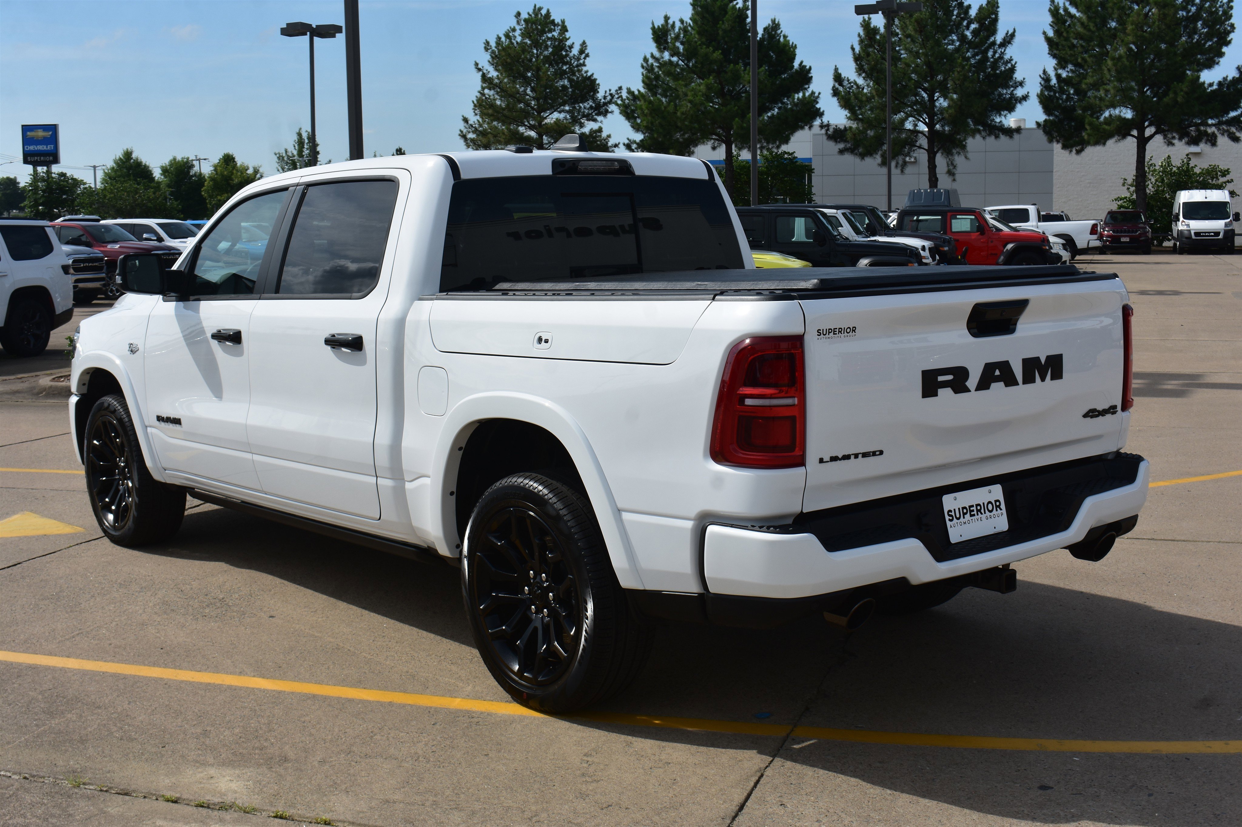 New 2026 Bright White Clear-Coat Exterior Paint RAM Limited image 9