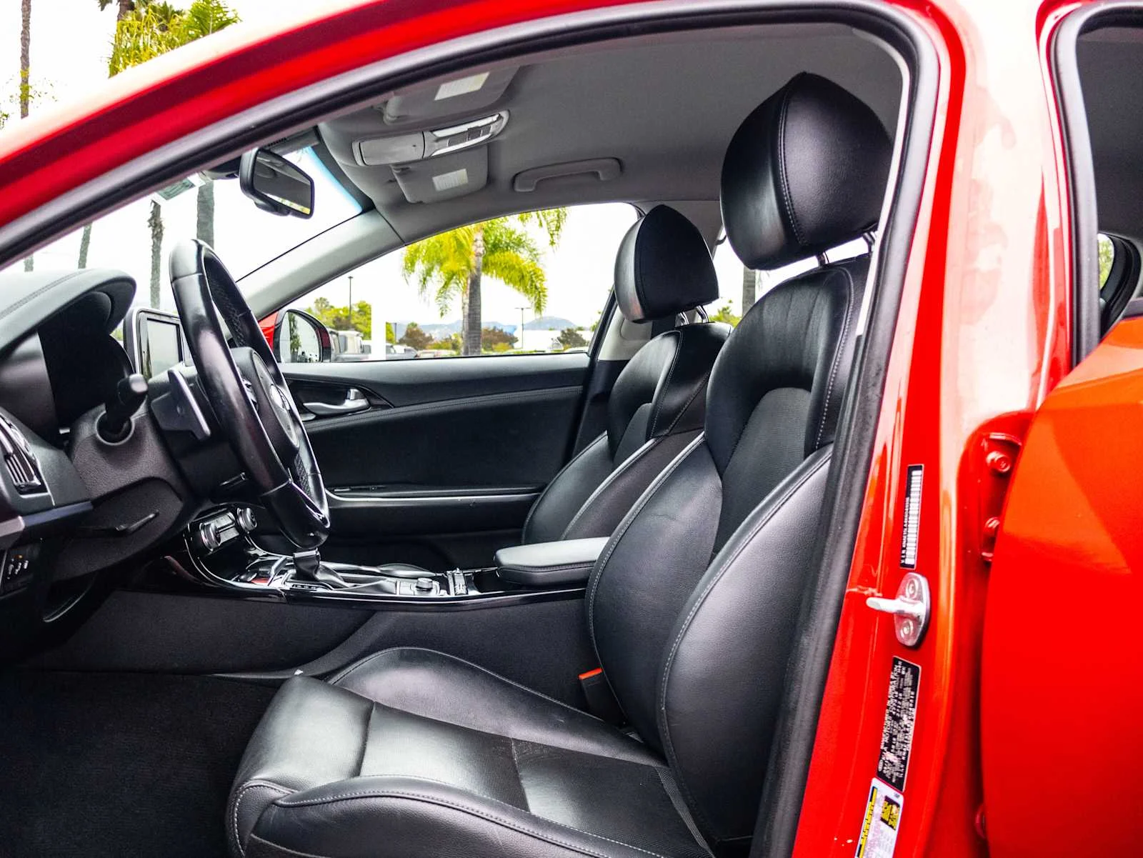 Used 2019 Red Kia Base image 19
