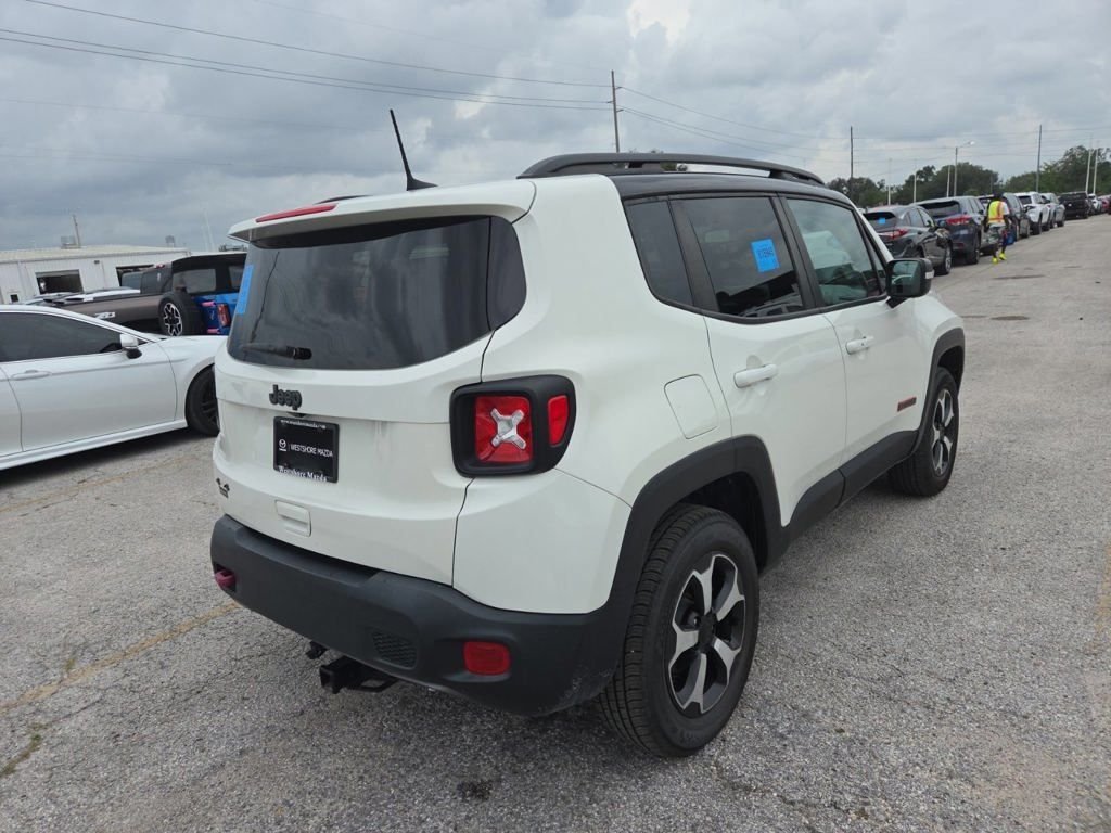 Used 2019 White Jeep Trailhawk image 5
