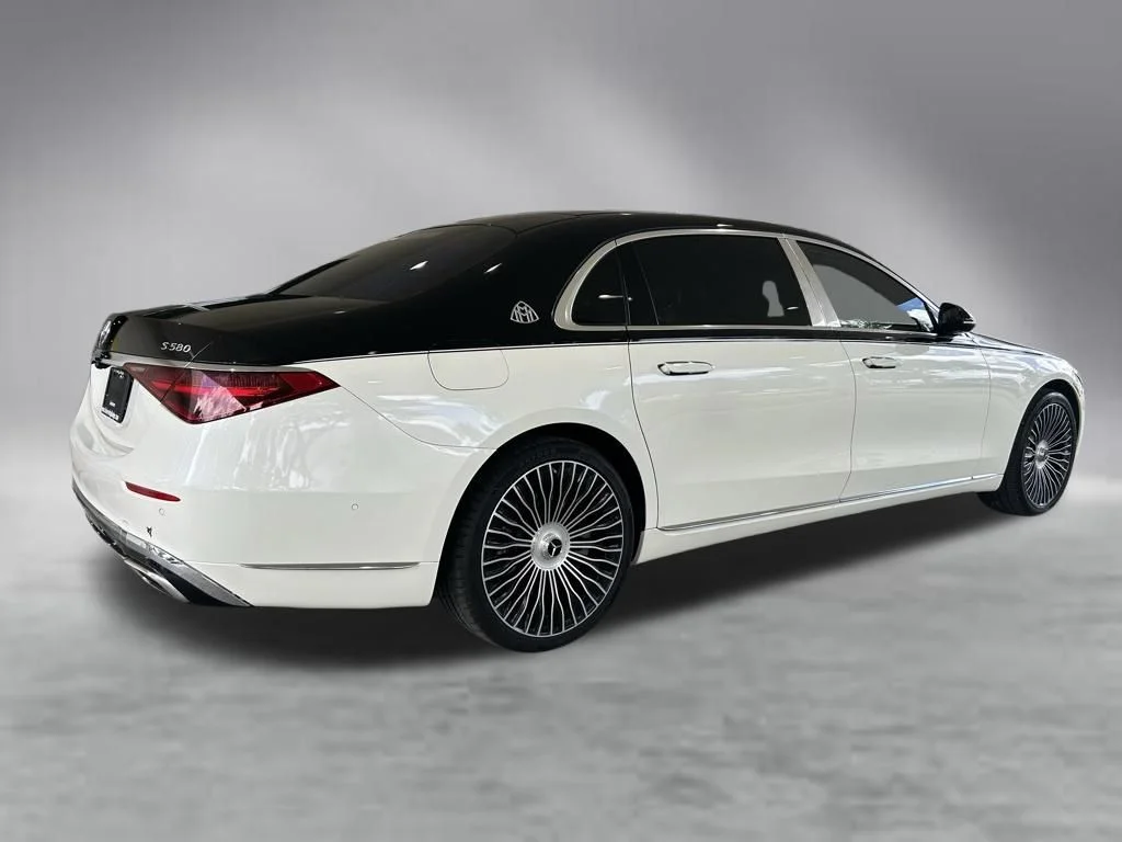 Used 2021 White Mercedes-Benz Maybach S 580 image 3
