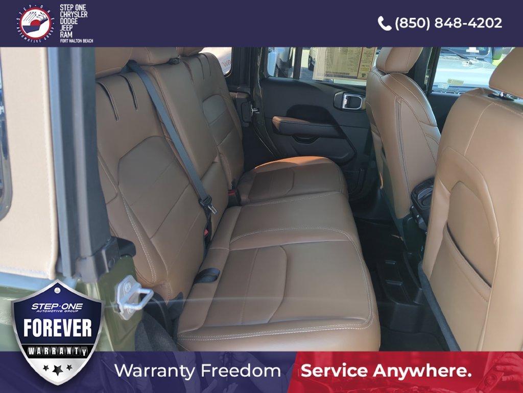 Used 2022 Green Jeep Unlimited Sahara 4xe image 29