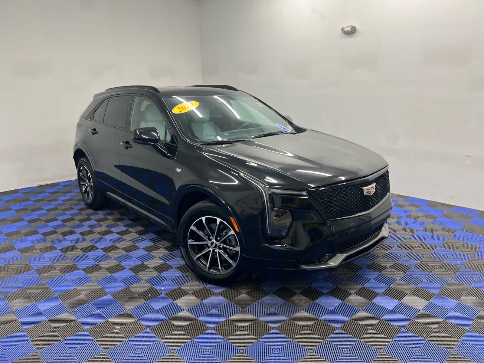 Used 2024 Stellar Black Metallic Cadillac AWD Sport image 35