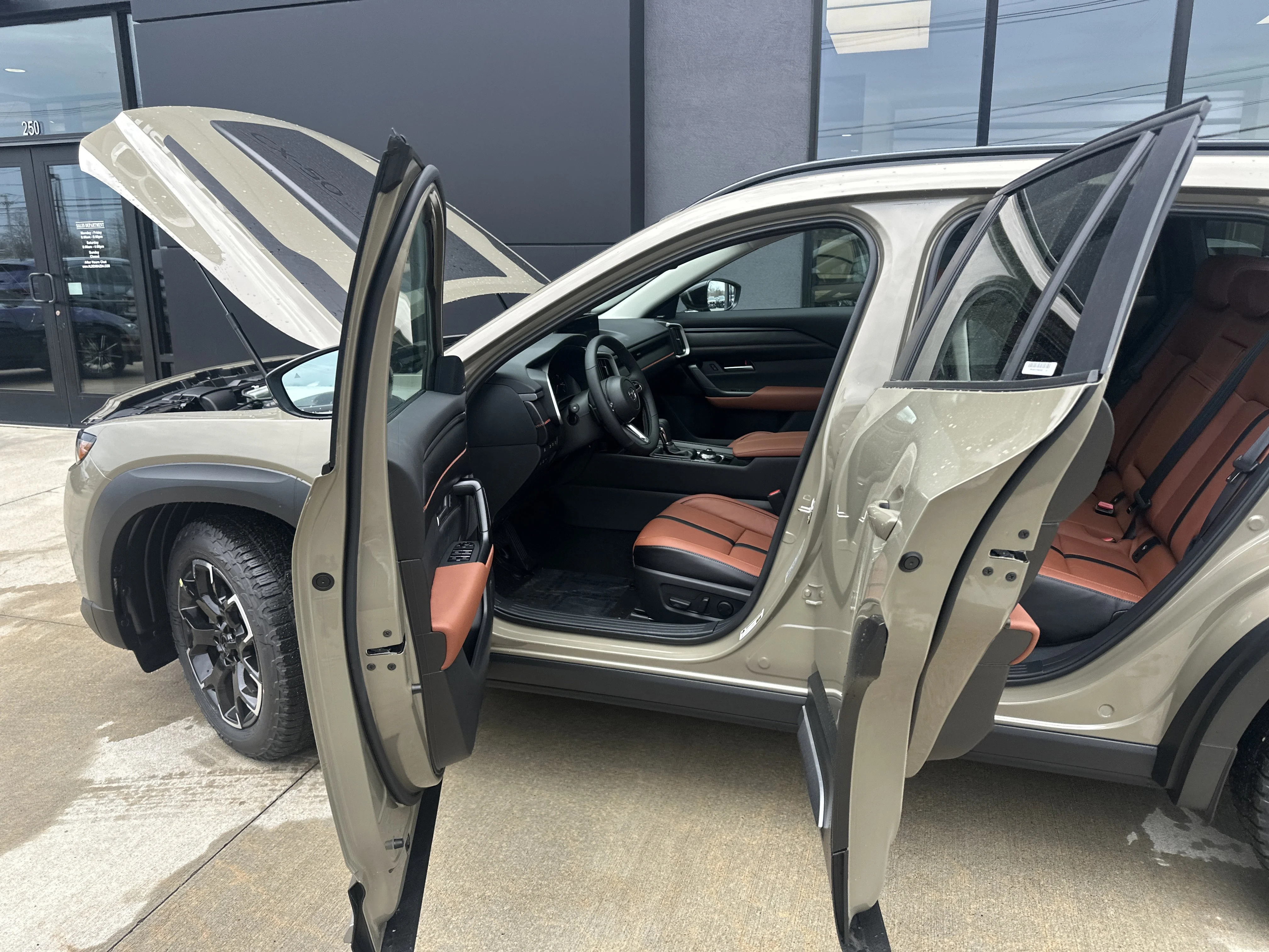 New 2026 Zircon Sand Metallic Mazda 2.5 Turbo Meridian Edition AWD image 28