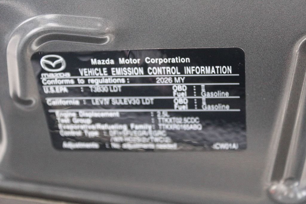 New 2026 Machine Gray Metallic Mazda Premium AWD image 13