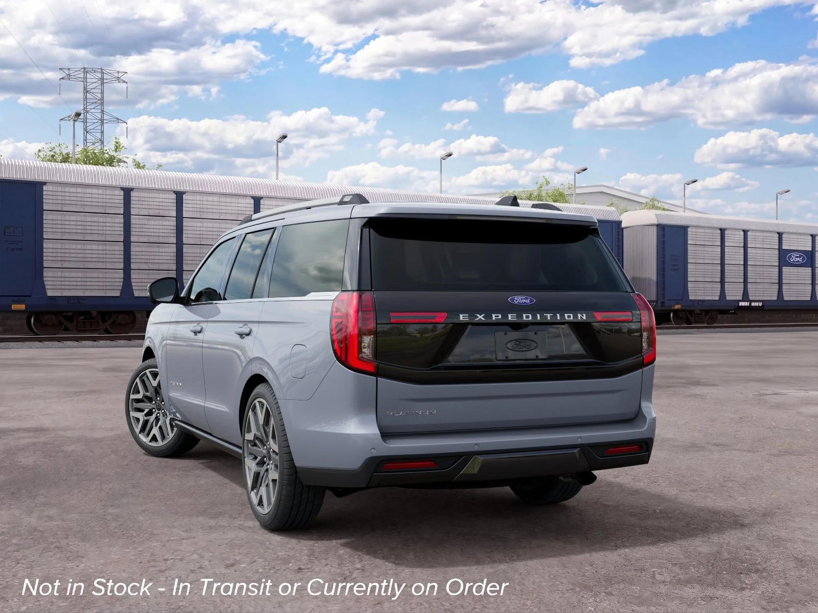 New 2027 Glacier Gray Metallic Tri-Coat Ford Platinum image 8