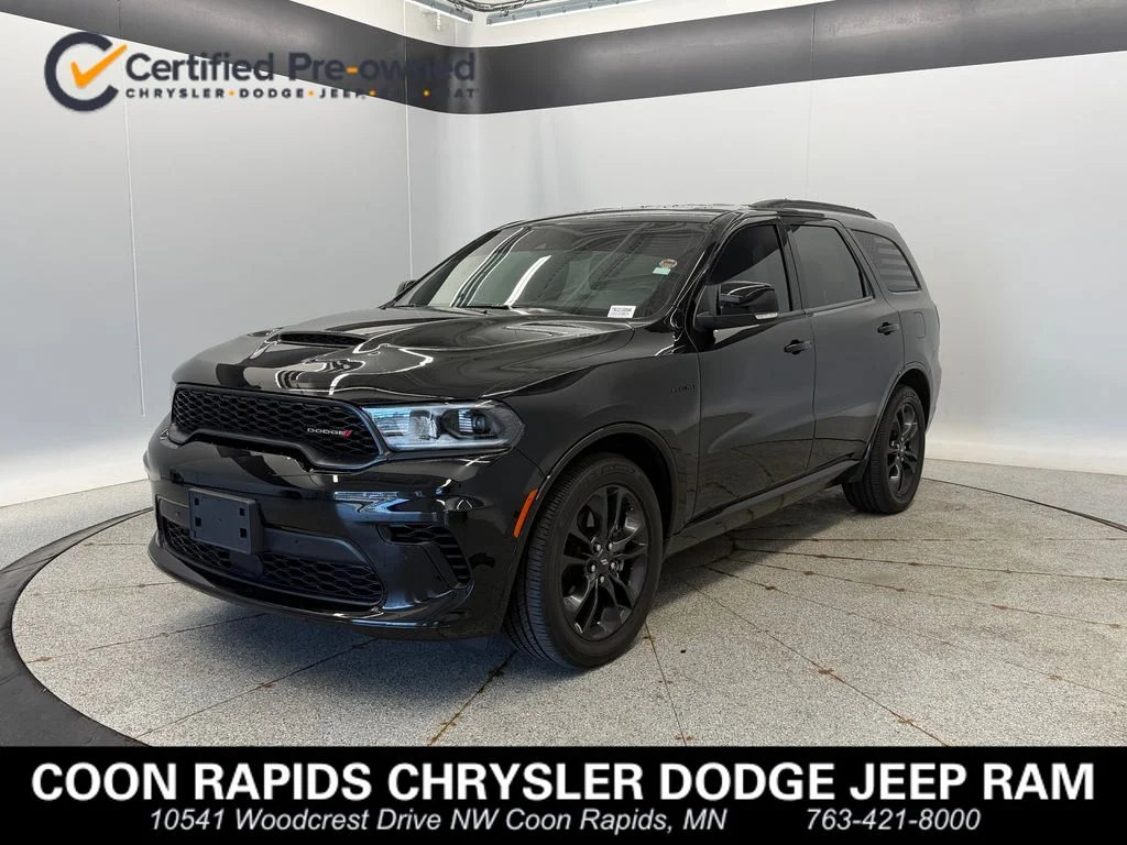 Certified Used 2024 Black Dodge R/T Premium image 1