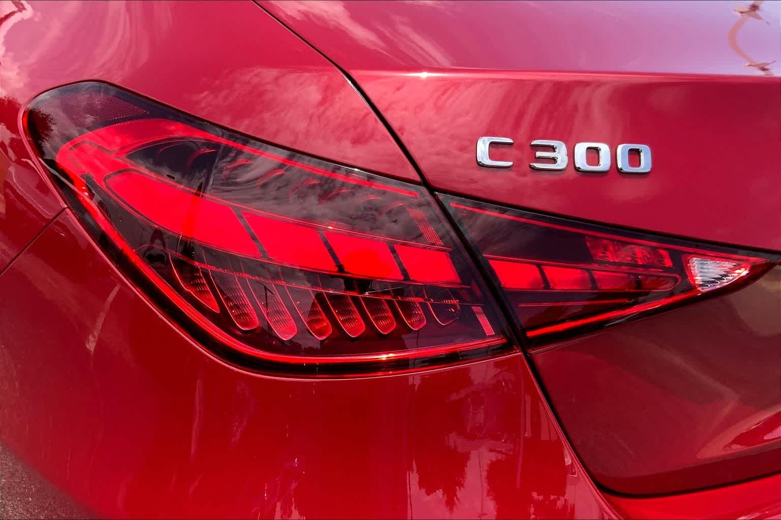 Used 2025 MANUFAKTUR Patagonia Red Metallic Mercedes-Benz C 300 image 6
