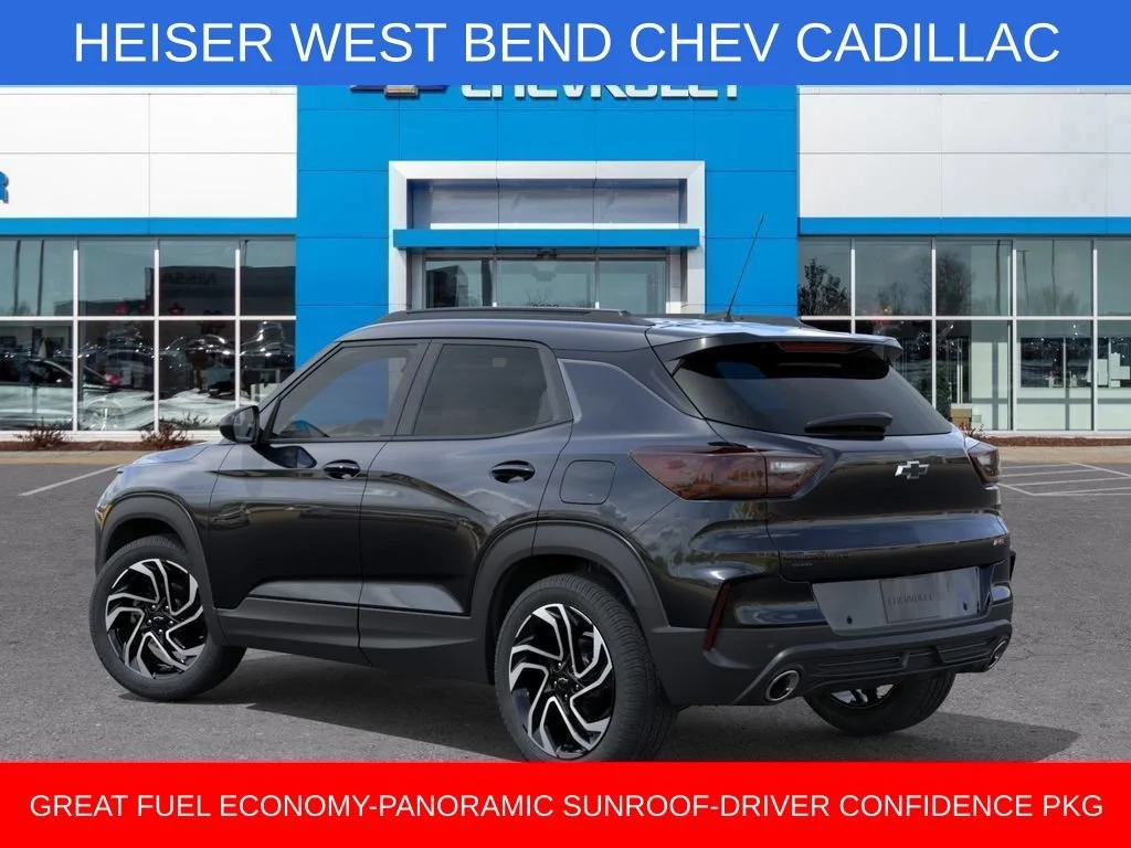 New 2026 Mosaic Black Metallic Chevrolet RS image 3