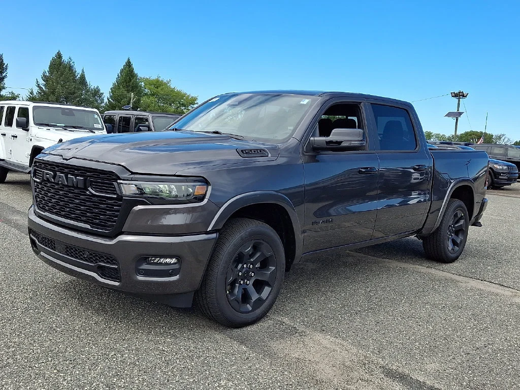 New 2027 Granite Crystal Metallic Clear-Coat Exterior Paint RAM Big Horn image 4
