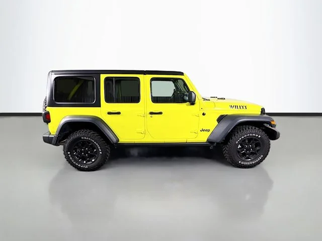 Used 2023 Yellow Jeep Willys 4xe image 8