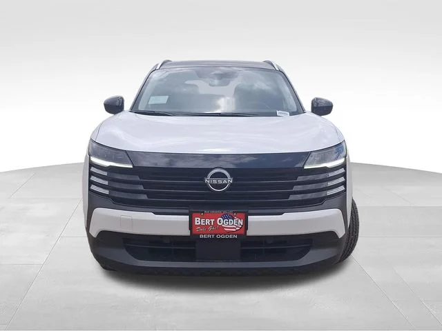 New 2026 Aspen White TriCoat / Super Black Two-tone Nissan SV image 2