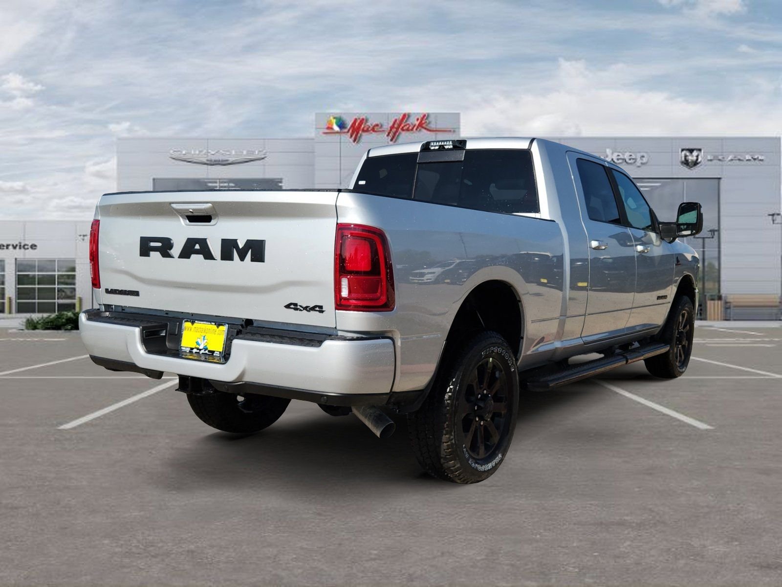 New 2026 Silver-Zynith Exterior Paint RAM Laramie image 5