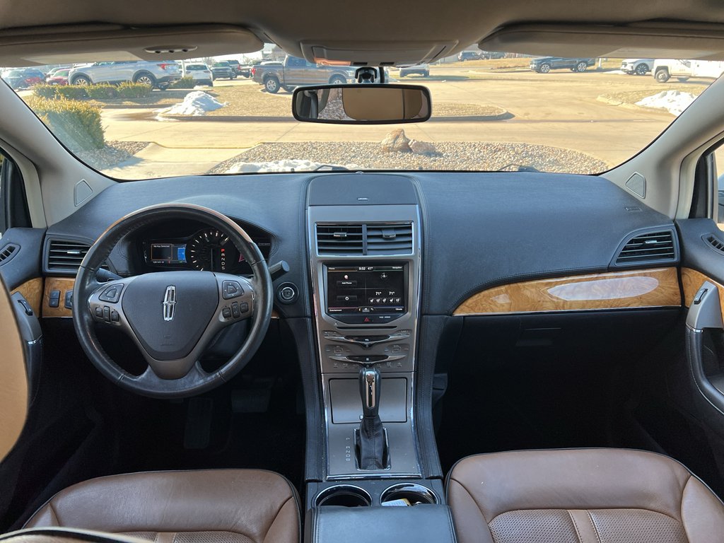 Used 2015 Lincoln MKX Base with VIN 2LMDJ8JKXFBL34329 for sale in Pella, IA